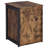 Antique Nutmeg 3-Drawer File Cabinet