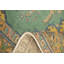 Tapis traditionnel rétro vert 10 x 13