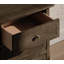 Table de chevet 3 tiroirs gris Lurne-1957290183