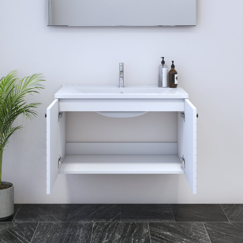 Meuble-lavabo flottant 31,5 po Avela
