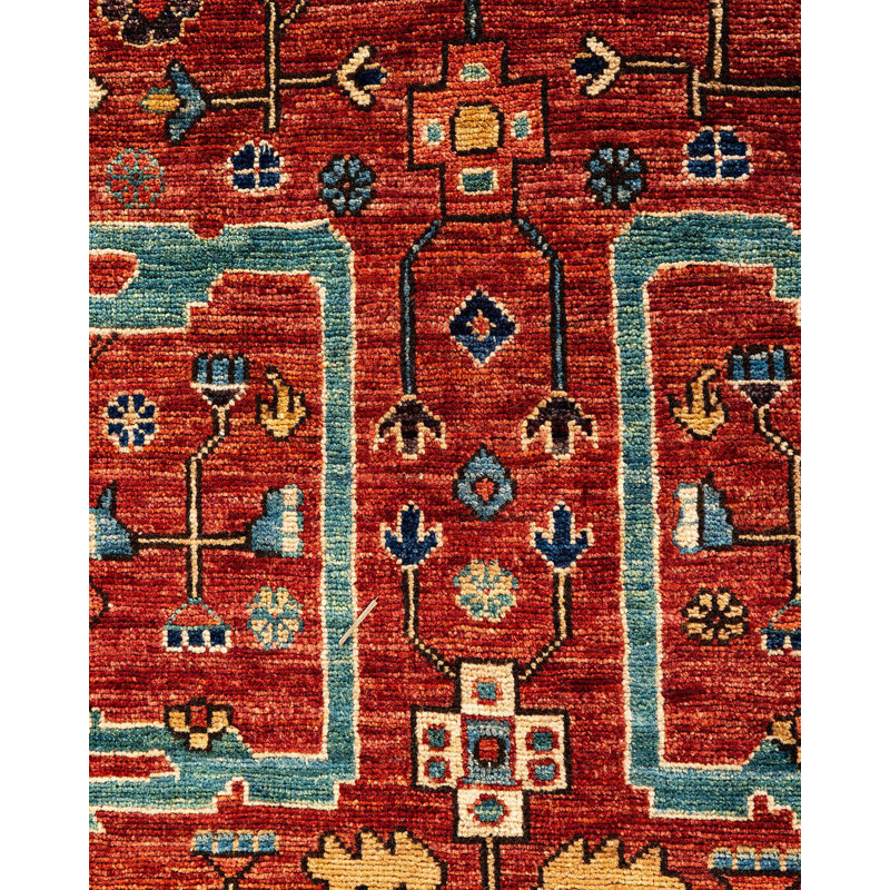Serapi One-of-a-Kind 6' 1" X 8' 8" Hand Knotted Area Rug