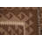 Brown Kilim Wool Area Rug 5x8