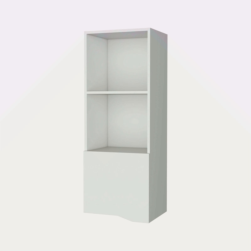 Armoire murale à une porte, Blanc