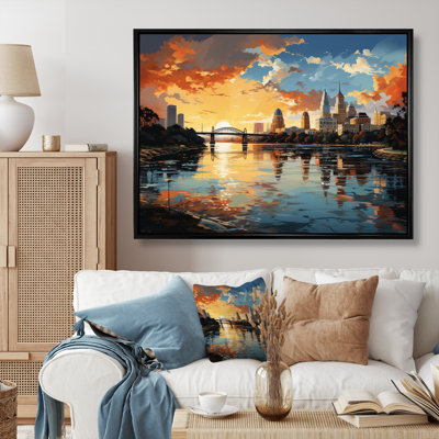«City Austin Popart III», reproduction sur toile