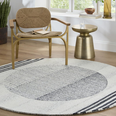 Uptown Hand-Tufted Geometric Rug