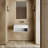 MonBlari 24" X 18" Rectangle Solid Surface Wall Mounted Sinks Matt White