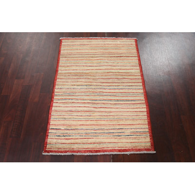 Handmade Gabbeh Oriental Rug 3x4