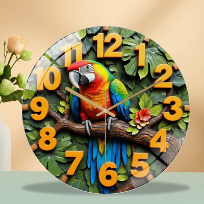 Horloge murale 12 po
