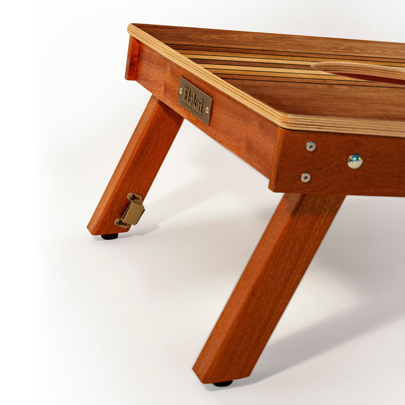 Panneaux rétro cornhole Woody, H 24 po x l 12 po x P 2 po