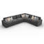 Canapé modulaire moderne en L-1006265521-1006265523