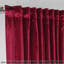 Panneau de rideau simple doublé occultant en velours brillant extra large et très long-82611741-82611708