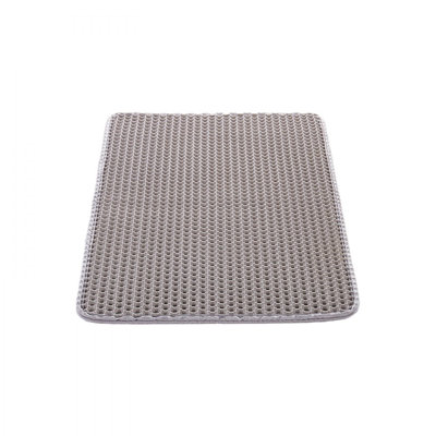Cat Litter Trapping Mat 24 x 15 in Double Layer Honeycomb Non-Slip & Urine-Proof