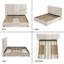 Extra-Tall Tufted Velvet Upholstered Platform Bed with Storage Drawers-1624956748-1624956750