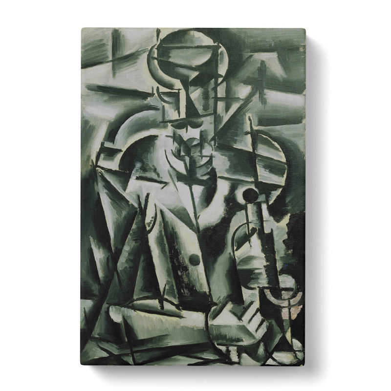 Pijak by Josef Capek - Wrapped Canvas Painting, 76cm H x 50cm W x 3cm D