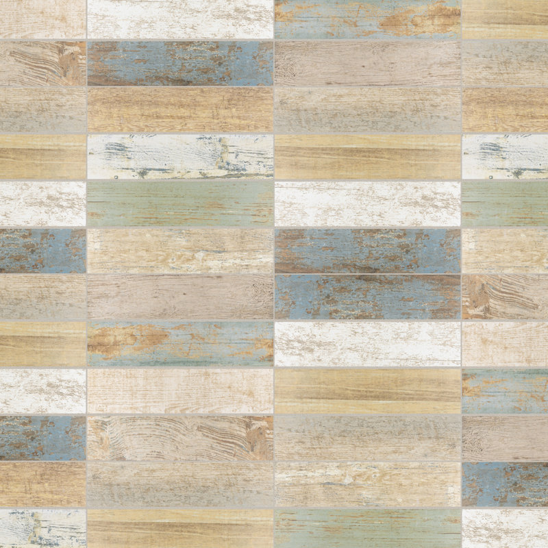 Kings 18" x 18" Ceramic Wood Look Wall & Floor Tile