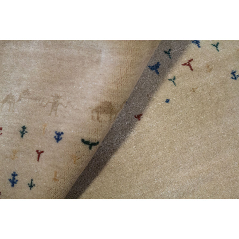 Hand-Knotted High-Quality Gold Area Rug