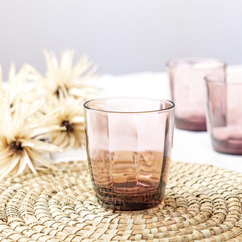 Pulsar Water Glasses - 300ml, Pink, 24