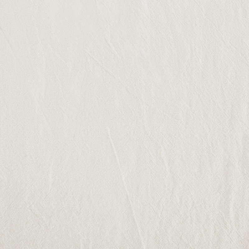 Ivory Cotton Twist Tab Light-Filtering Curtain Panel