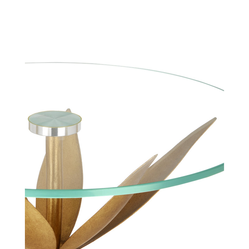 Paradiso Glass End Table
