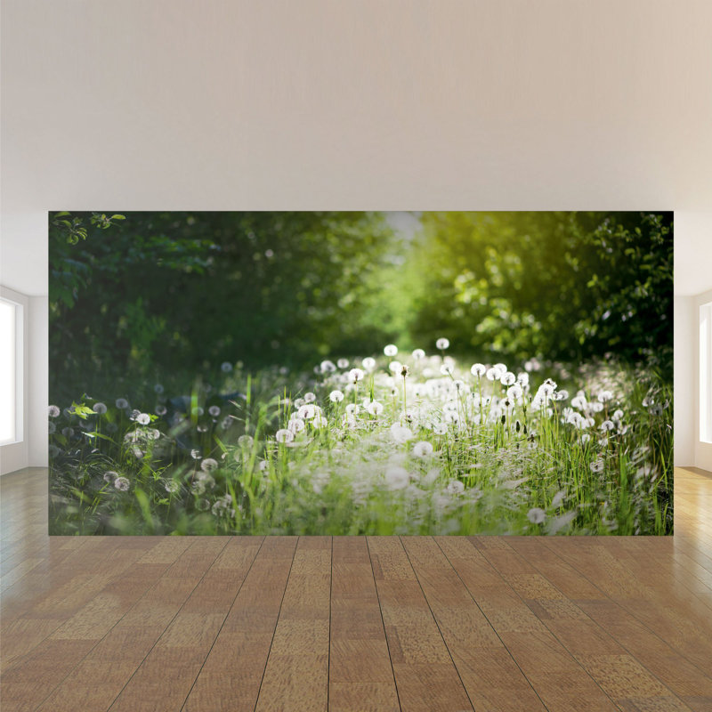 Panneau de papier peint paysage Yeghishe, L 100,08 po x l 96 po