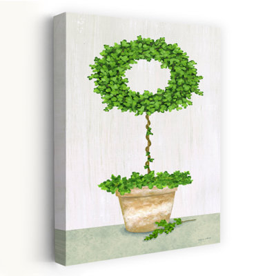 Boxwood Wreath Topiary Art