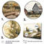 «Path To The Barn II», reproduction sur toile 3 pièces-87913455-87913457