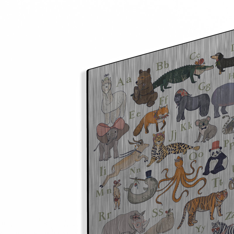 «Abc Party Animal» par Hanna Melin, H 16 po x l 12 po