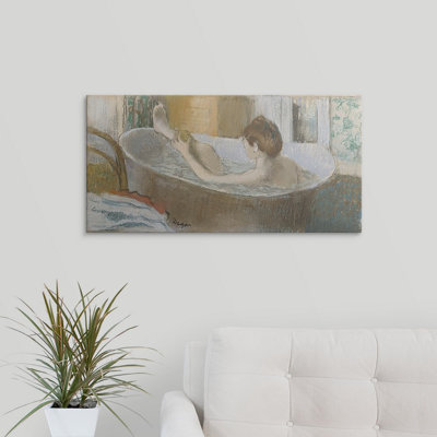 Edgar Degas " Woman In Her Bath " by Edgar Degas