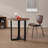 Jinay Round Solid Wood Base Dining Table-447530622
