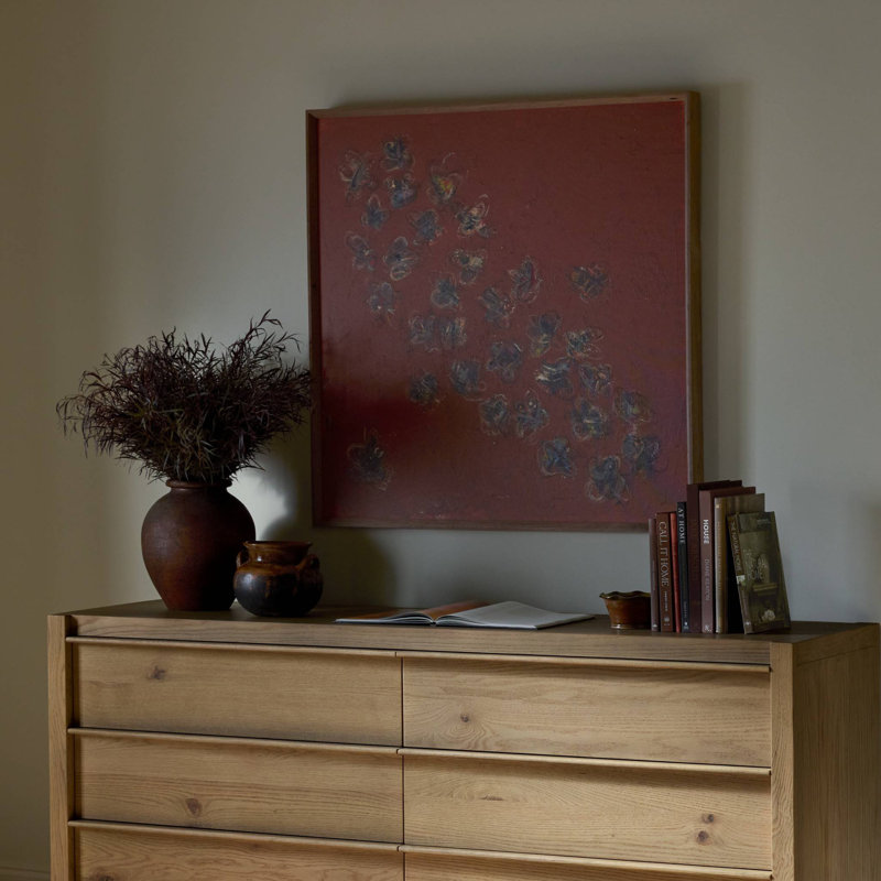 Rouge Painting by Jamie Beckwith, 32" H x 32" W