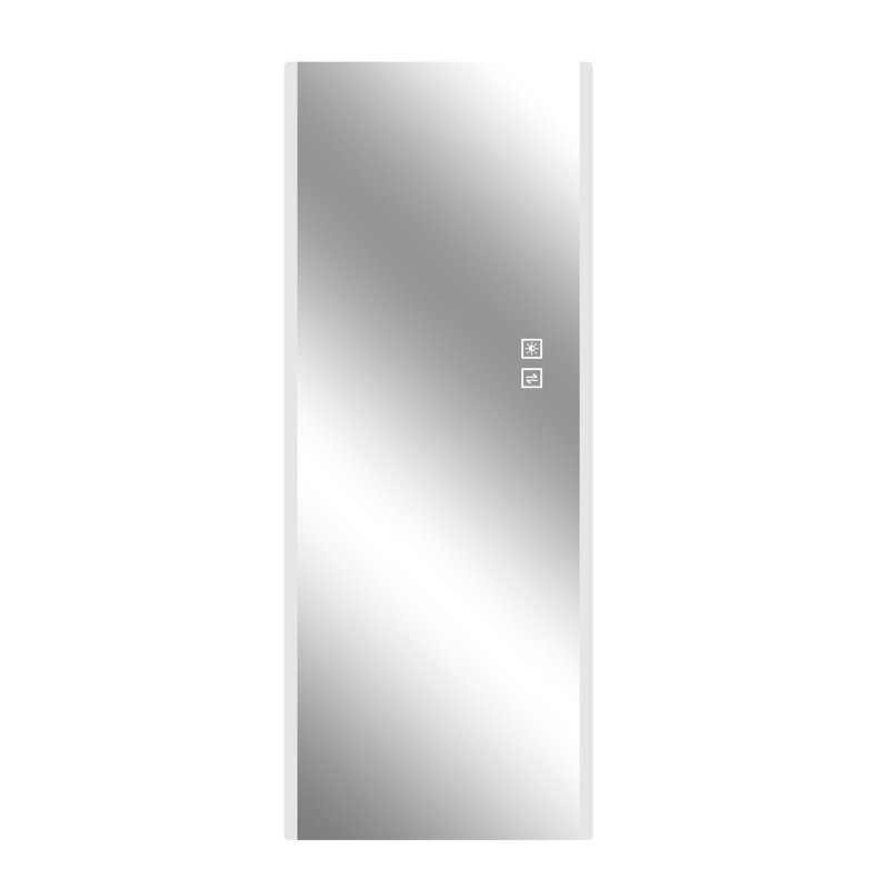 65*21in Led mirror full length,Frameless full-length mirror,Wall Mounted Mirror with Light,three-color changing light,Explosion-proof glass, high-definition imaging