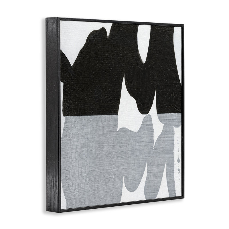 Estampe numérique noire encadrée par Jodi Fuchs, Giclée encadrée noir minuit, H 14 po x l 11 po