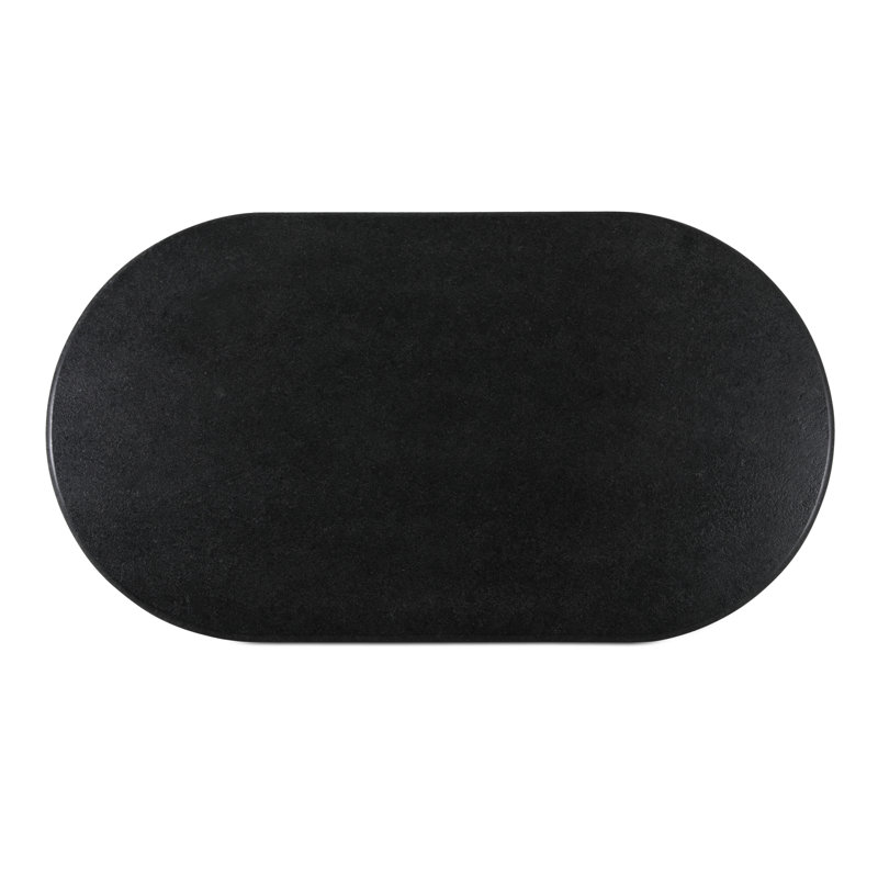 Sartoria Dining Table Black Granite, Black Granite
