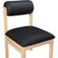 Chaise rembourrée en cuir Frakes Vegan-312856505-312856486