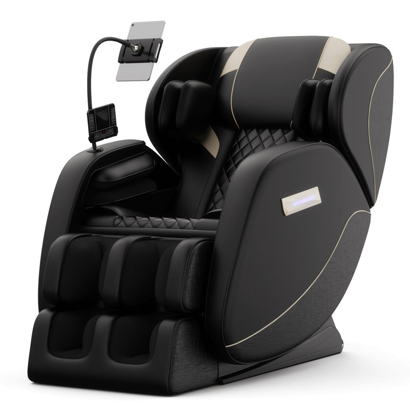 Fauteuil de massage inclinable sans gravité avec pression d'air corporelle complète