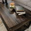 Table basse relevable, table de style industriel pour la maison