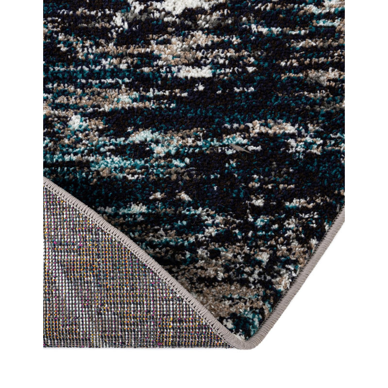 Johnstonville Geometric Indoor Rug, Oval 7'10" x 10'