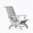 Eucalyptus Plantation Chair with Sleigh Design-116474125