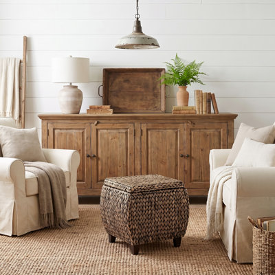 Northside Upholstered Storage Ottoman