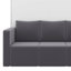 Lit escamotable avec canapé et tablettes Mironda-977862939