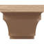 Corbeau en bois de cèdre méditerranéen brut l 11 po x P 22 po x H 11 po-88291017