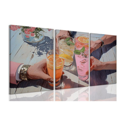 3 Piece Wrapped Canvas Print