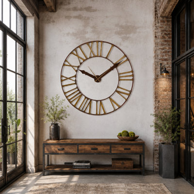 Horloge murale Foundry