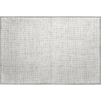 Premium Machine Washable Prisco Ivory Rug