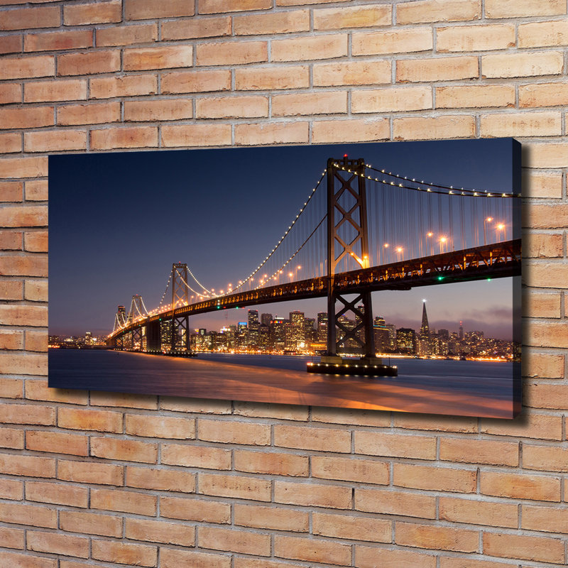San Francisco Bridge - Wrapped Canvas Print
