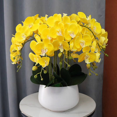 Faux fleurs, fleurs simulées, décoration haut de gamme
