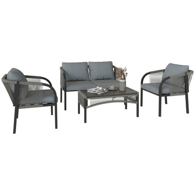 Rattan Sofa Set