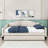 Full Upholstered Daybed with Twin Size Trundle