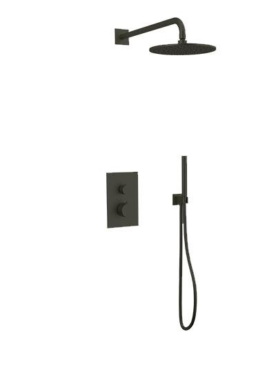 Otella Complete Shower System, Black