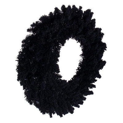 Flocked Fir PVC Wreath